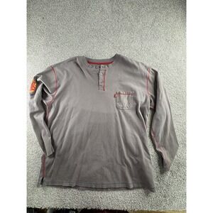 Portwest Bizflame Flame Resistant Henley Shirt Mens XXL ARC 2 FR Workwear